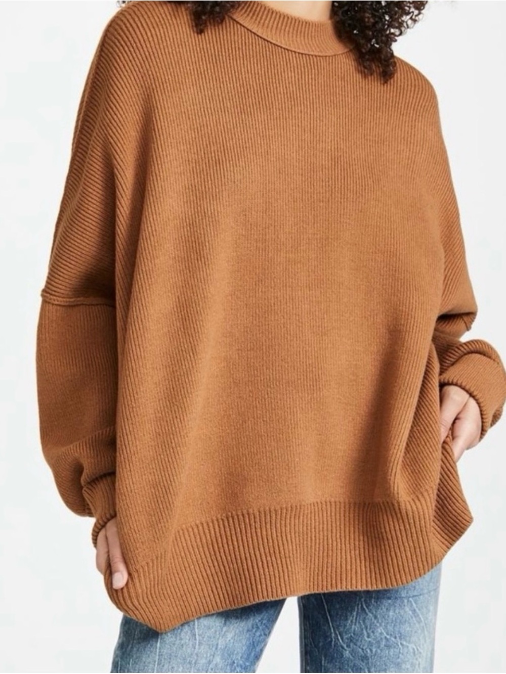 Major Sale! Free People Easy Street Tunic-Brown - Picture 2 of 8